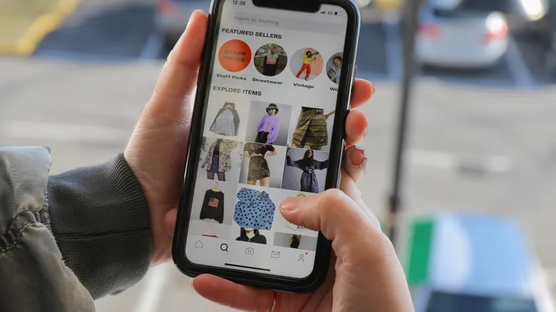 depop generative AI product descriptions